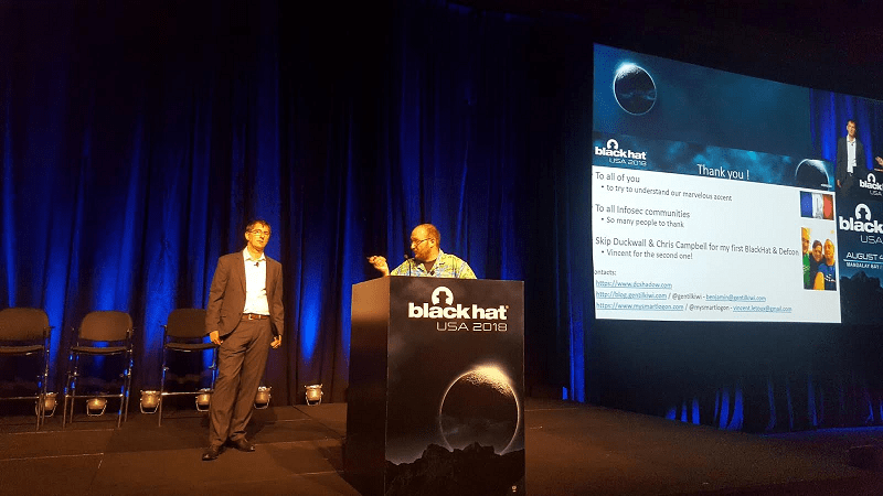 Black Hat USA 2018 presentation of DCShadow